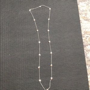 Long heart necklace